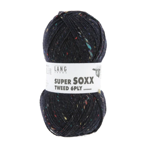 Lang Yarns Super Soxx Tweed 6-Ply
